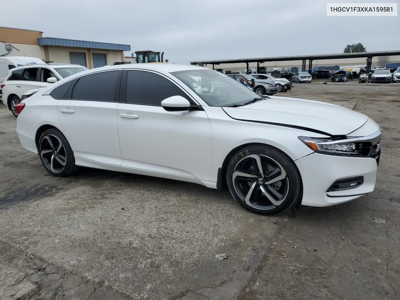 2019 Honda Accord Sport VIN: 1HGCV1F3XKA159581 Lot: 69612314