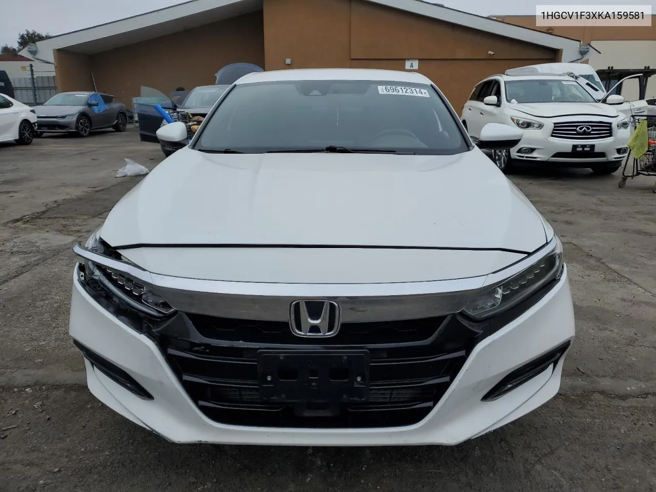 1HGCV1F3XKA159581 2019 Honda Accord Sport