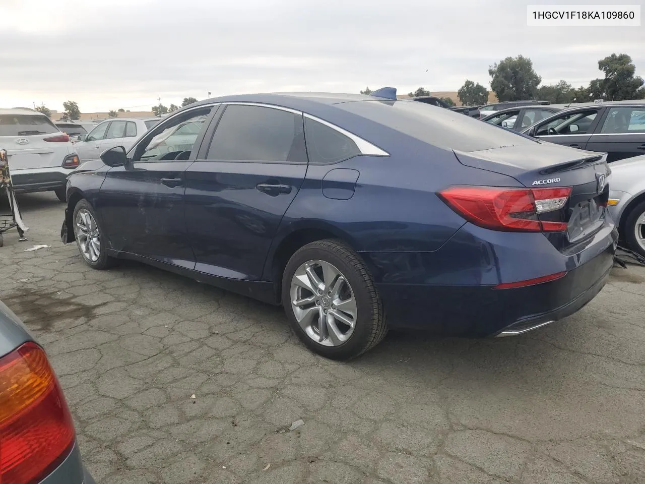 2019 Honda Accord Lx VIN: 1HGCV1F18KA109860 Lot: 70001014