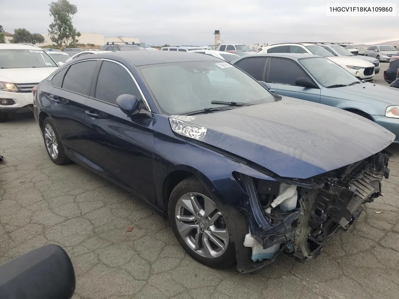 2019 Honda Accord Lx VIN: 1HGCV1F18KA109860 Lot: 70001014