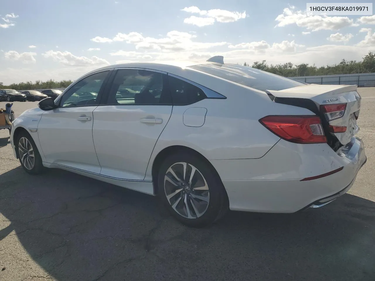 2019 Honda Accord Hybrid Ex VIN: 1HGCV3F48KA019971 Lot: 71806374