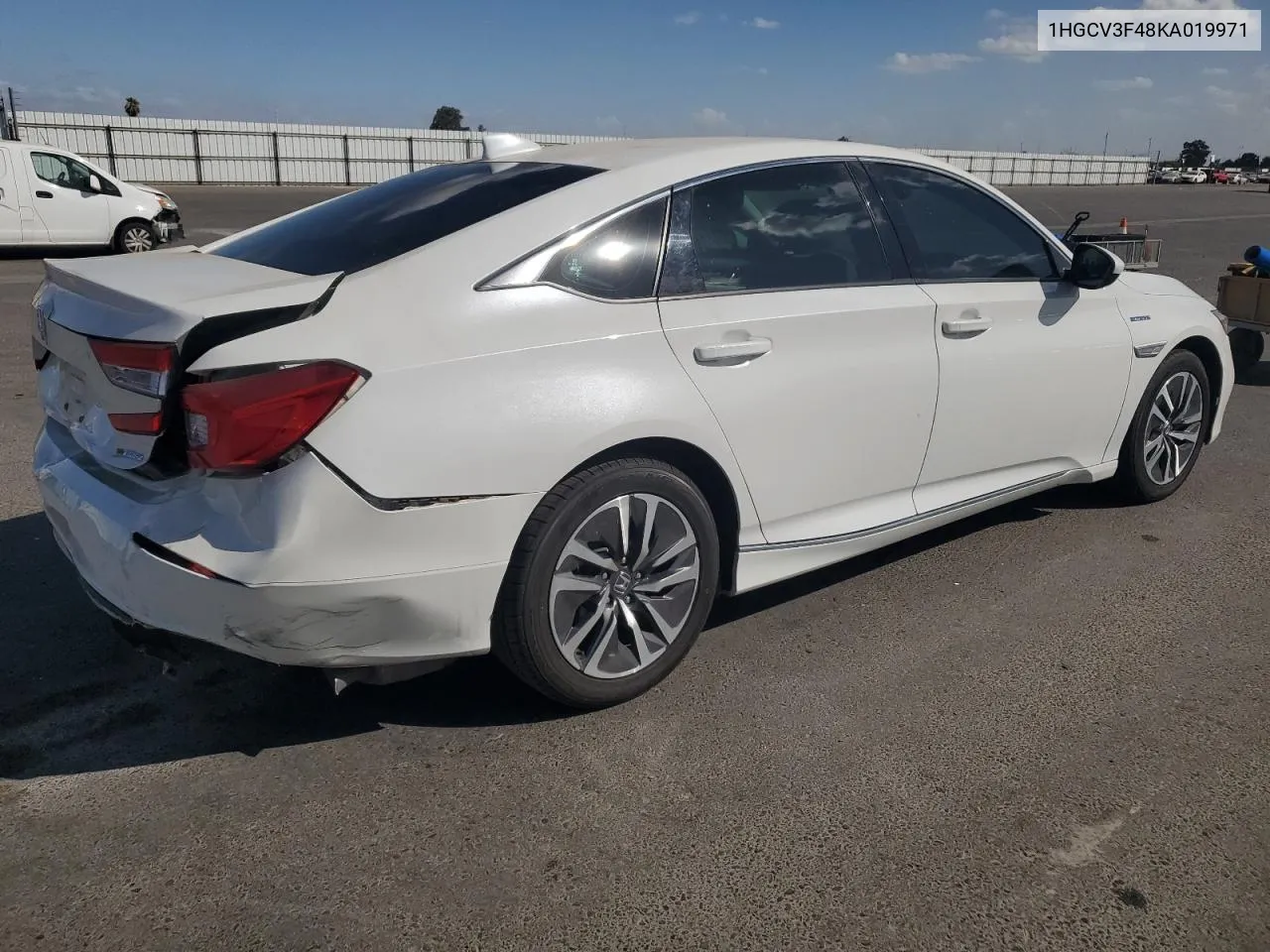 2019 Honda Accord Hybrid Ex VIN: 1HGCV3F48KA019971 Lot: 71806374