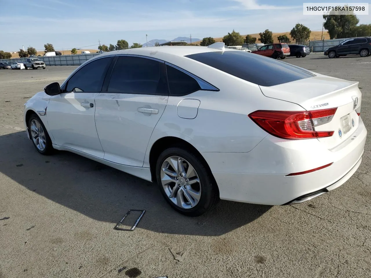 1HGCV1F18KA157598 2019 Honda Accord Lx