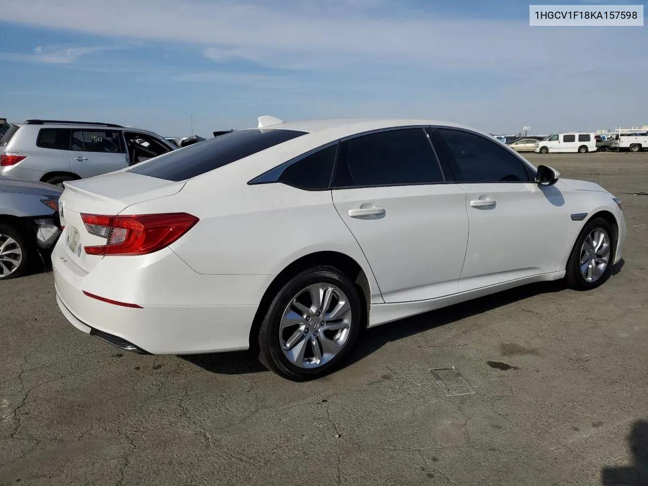 1HGCV1F18KA157598 2019 Honda Accord Lx