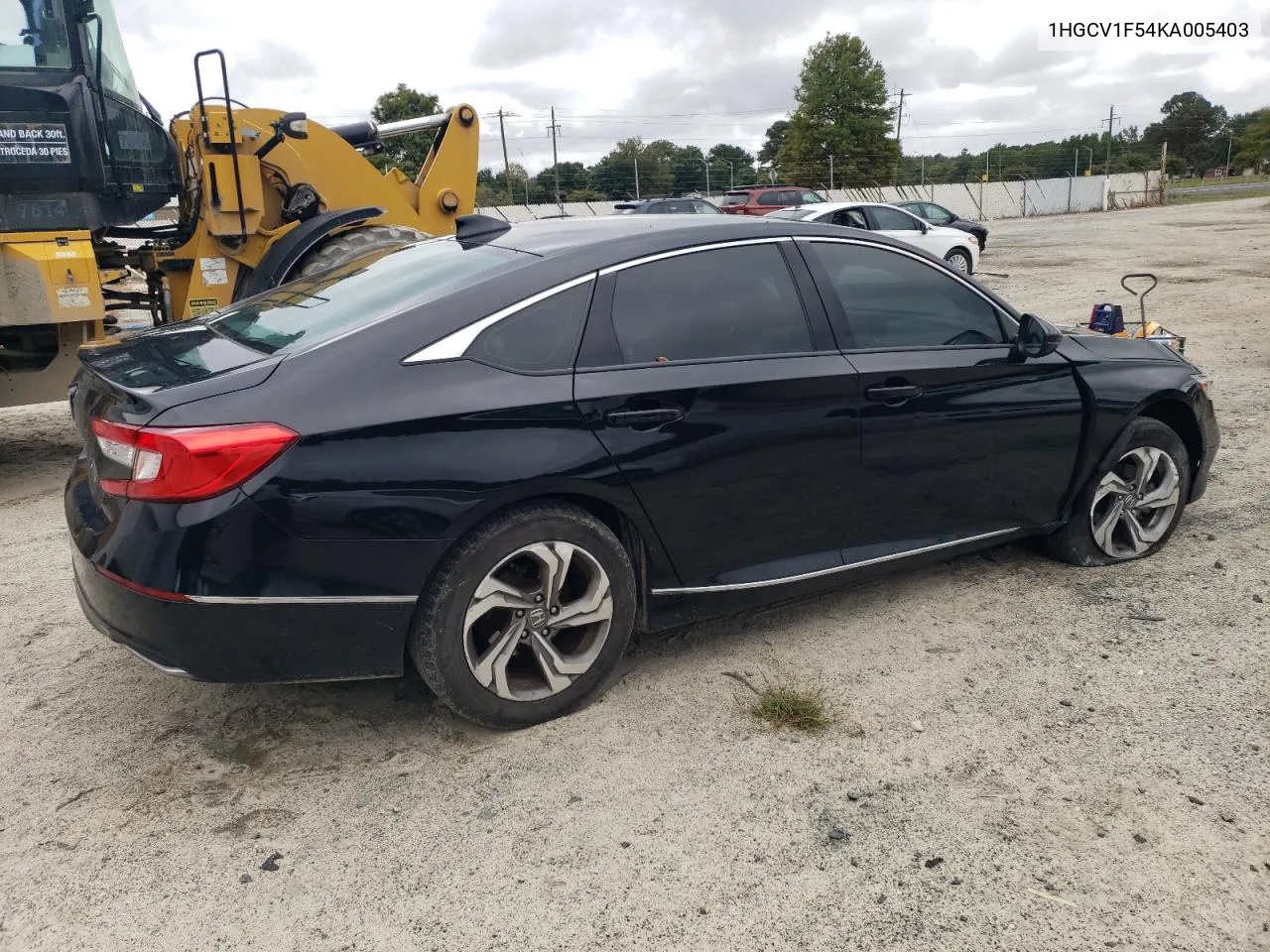 2019 Honda Accord Exl VIN: 1HGCV1F54KA005403 Lot: 72018564