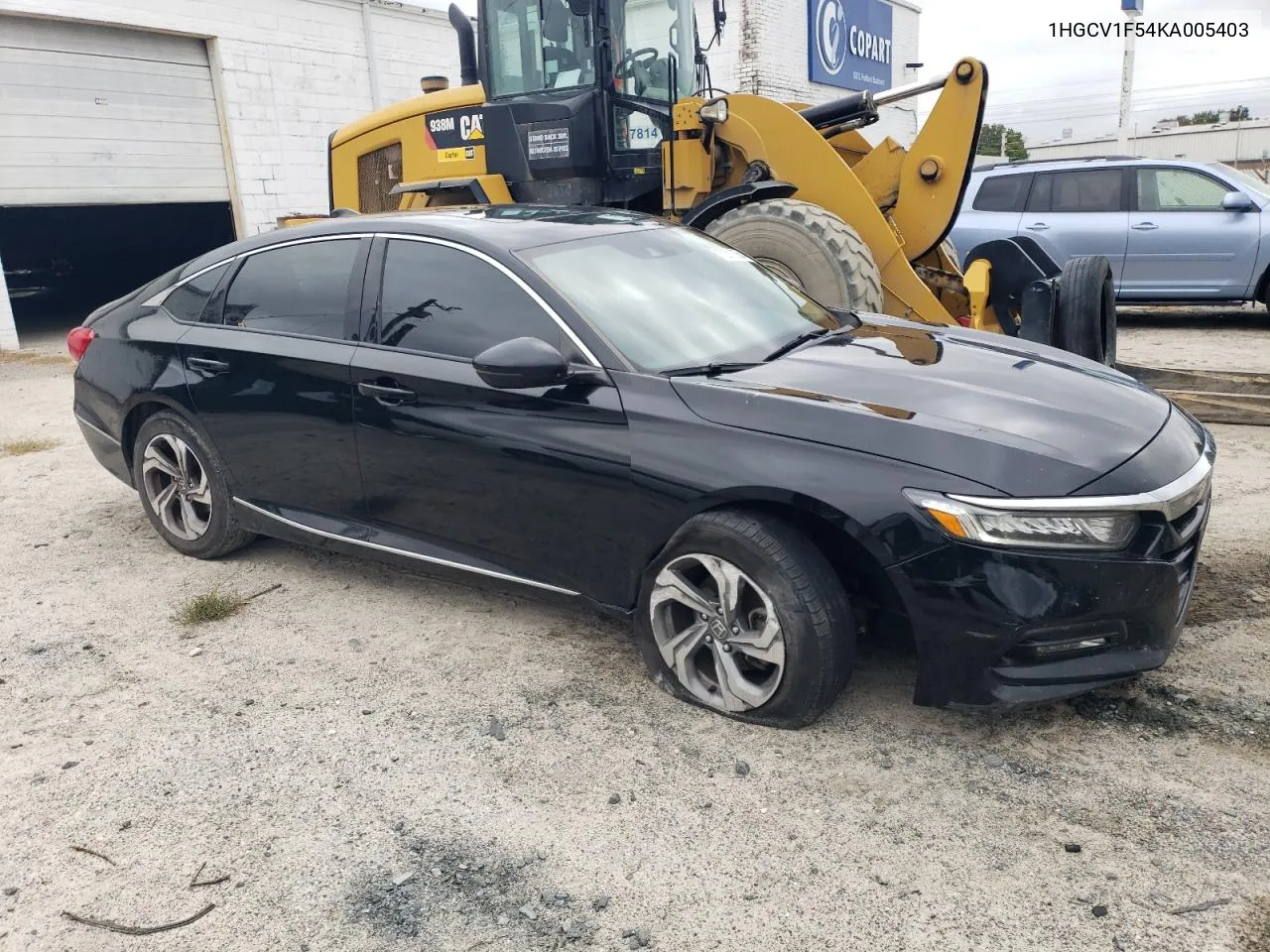 2019 Honda Accord Exl VIN: 1HGCV1F54KA005403 Lot: 72018564