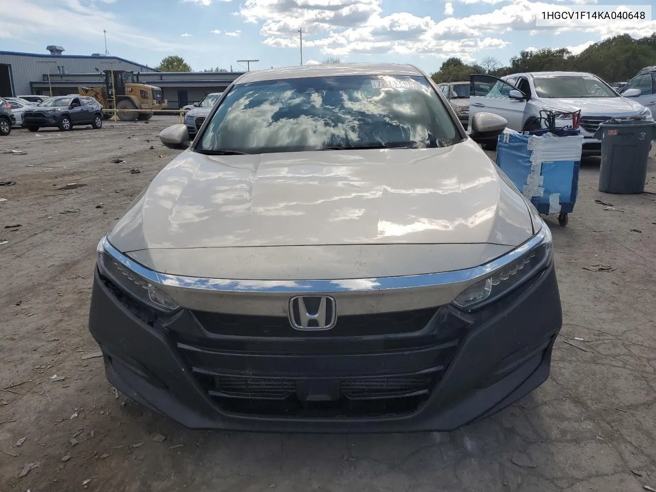 2019 Honda Accord Lx VIN: 1HGCV1F14KA040648 Lot: 72183434