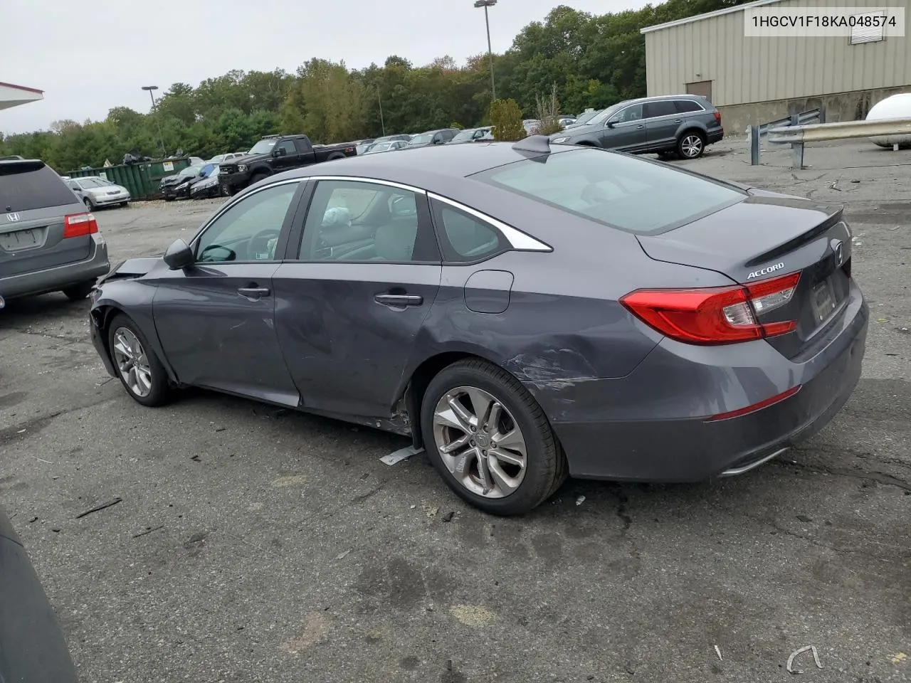 2019 Honda Accord Lx VIN: 1HGCV1F18KA048574 Lot: 72896614