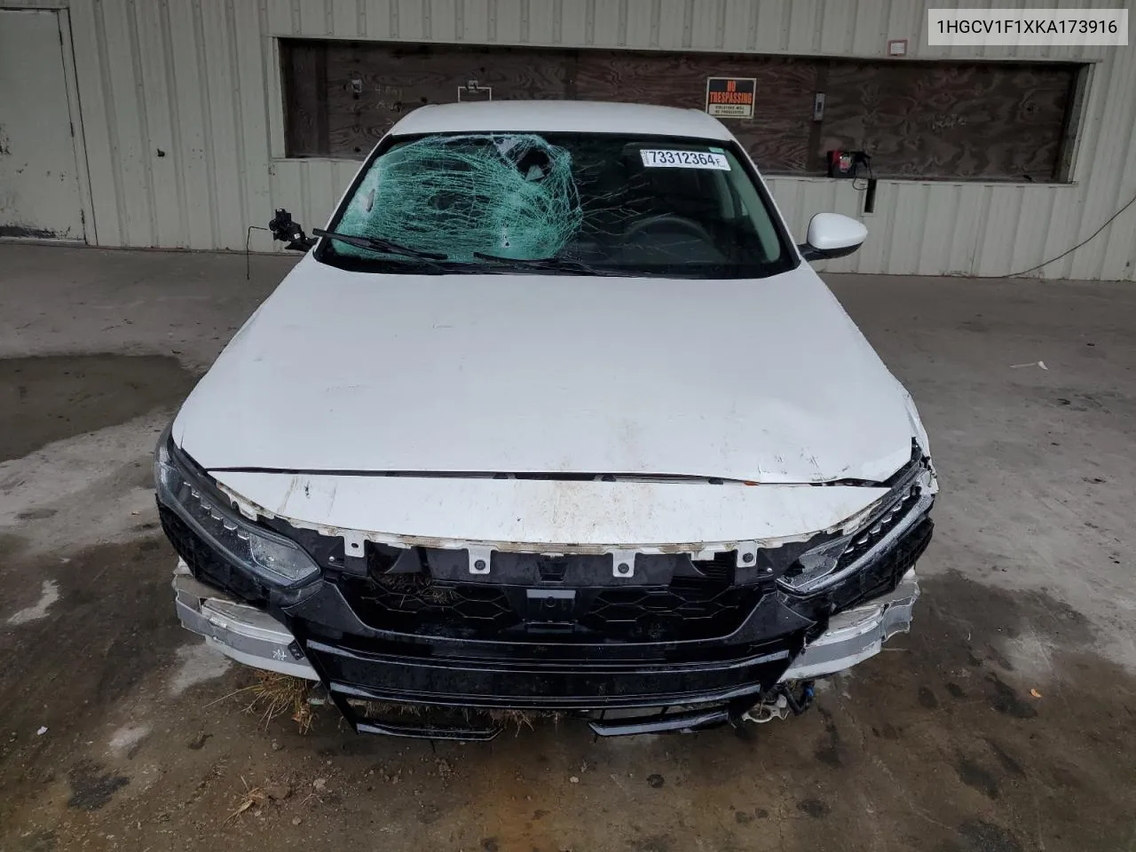 1HGCV1F1XKA173916 2019 Honda Accord Lx