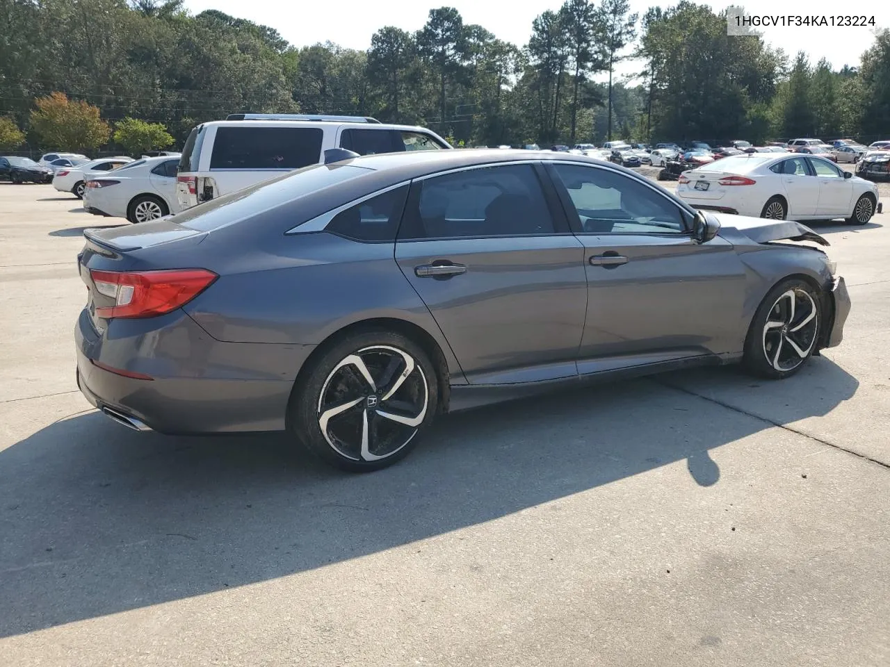 2019 Honda Accord Sport VIN: 1HGCV1F34KA123224 Lot: 74894694