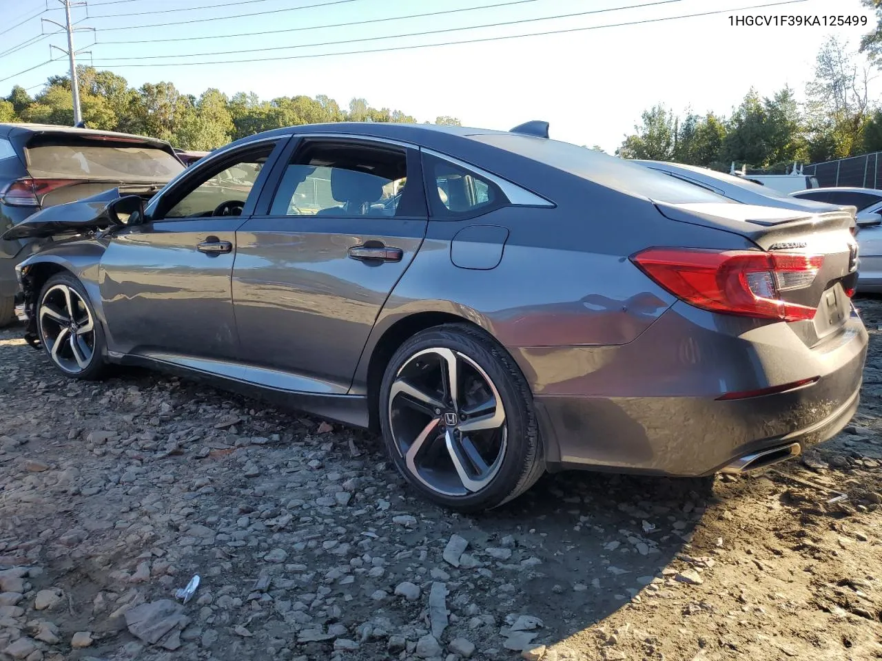 1HGCV1F39KA125499 2019 Honda Accord Sport