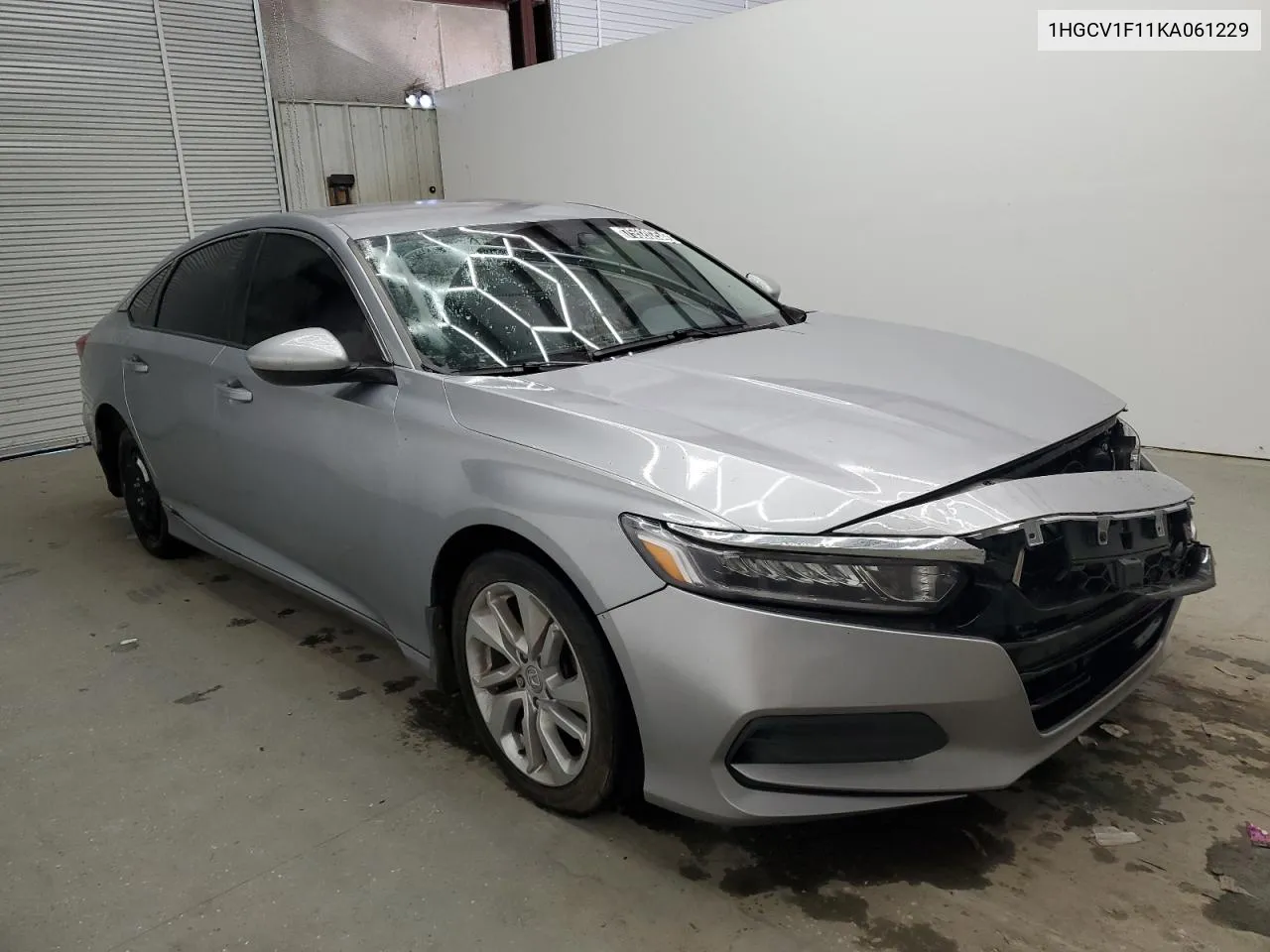 2019 Honda Accord Lx VIN: 1HGCV1F11KA061229 Lot: 75520254