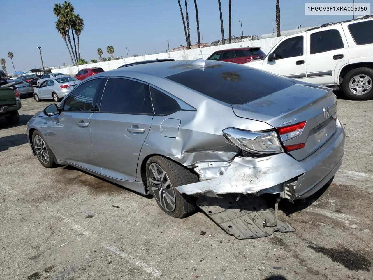 2019 Honda Accord Hybrid VIN: 1HGCV3F1XKA005950 Lot: 75563994