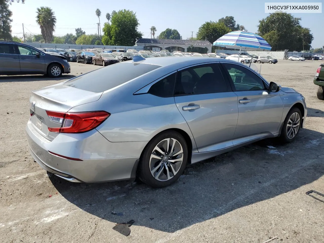 2019 Honda Accord Hybrid VIN: 1HGCV3F1XKA005950 Lot: 75563994