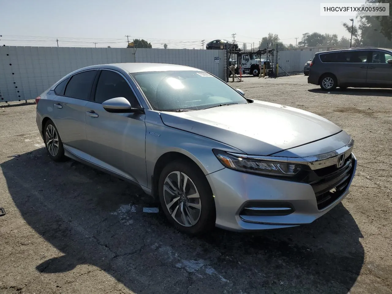 2019 Honda Accord Hybrid VIN: 1HGCV3F1XKA005950 Lot: 75563994