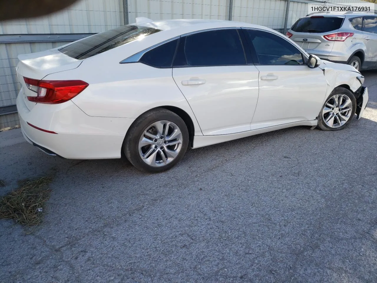 2019 Honda Accord Lx VIN: 1HGCV1F1XKA176931 Lot: 76058054