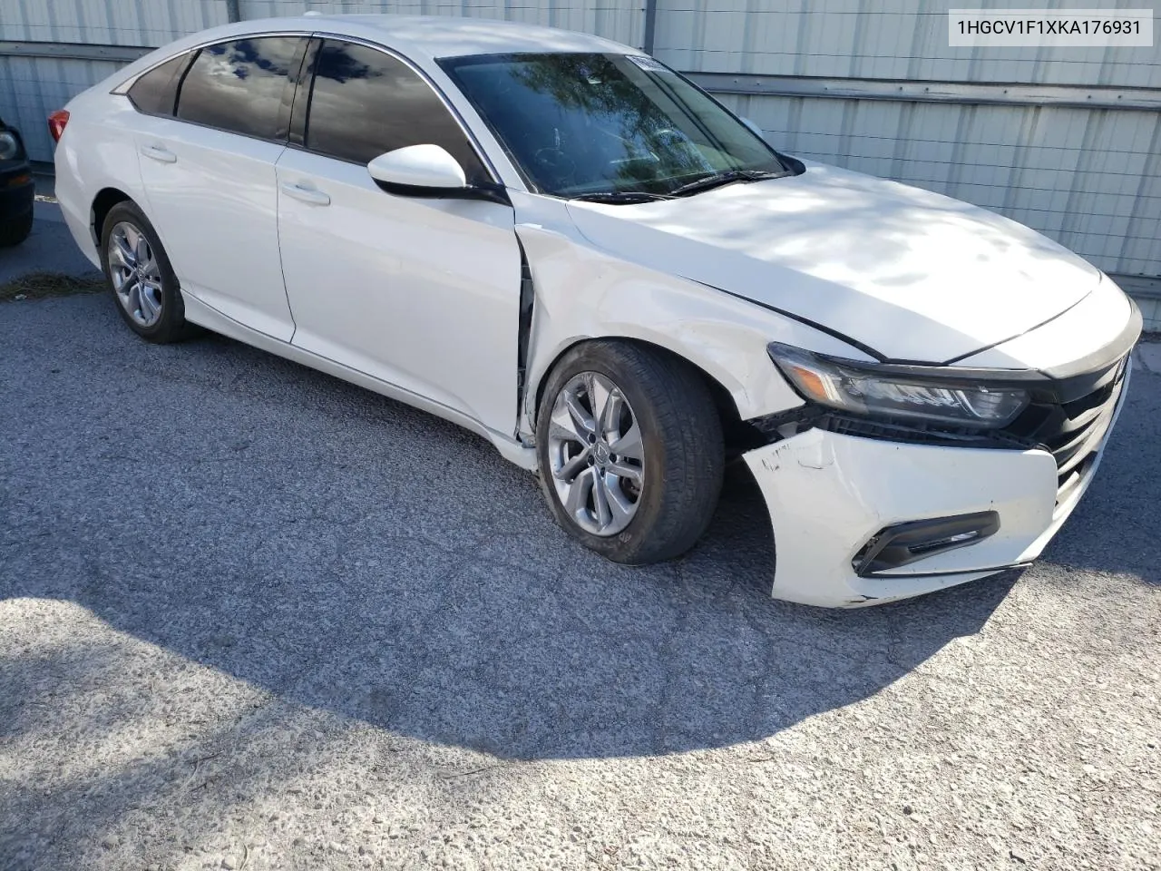 2019 Honda Accord Lx VIN: 1HGCV1F1XKA176931 Lot: 76058054