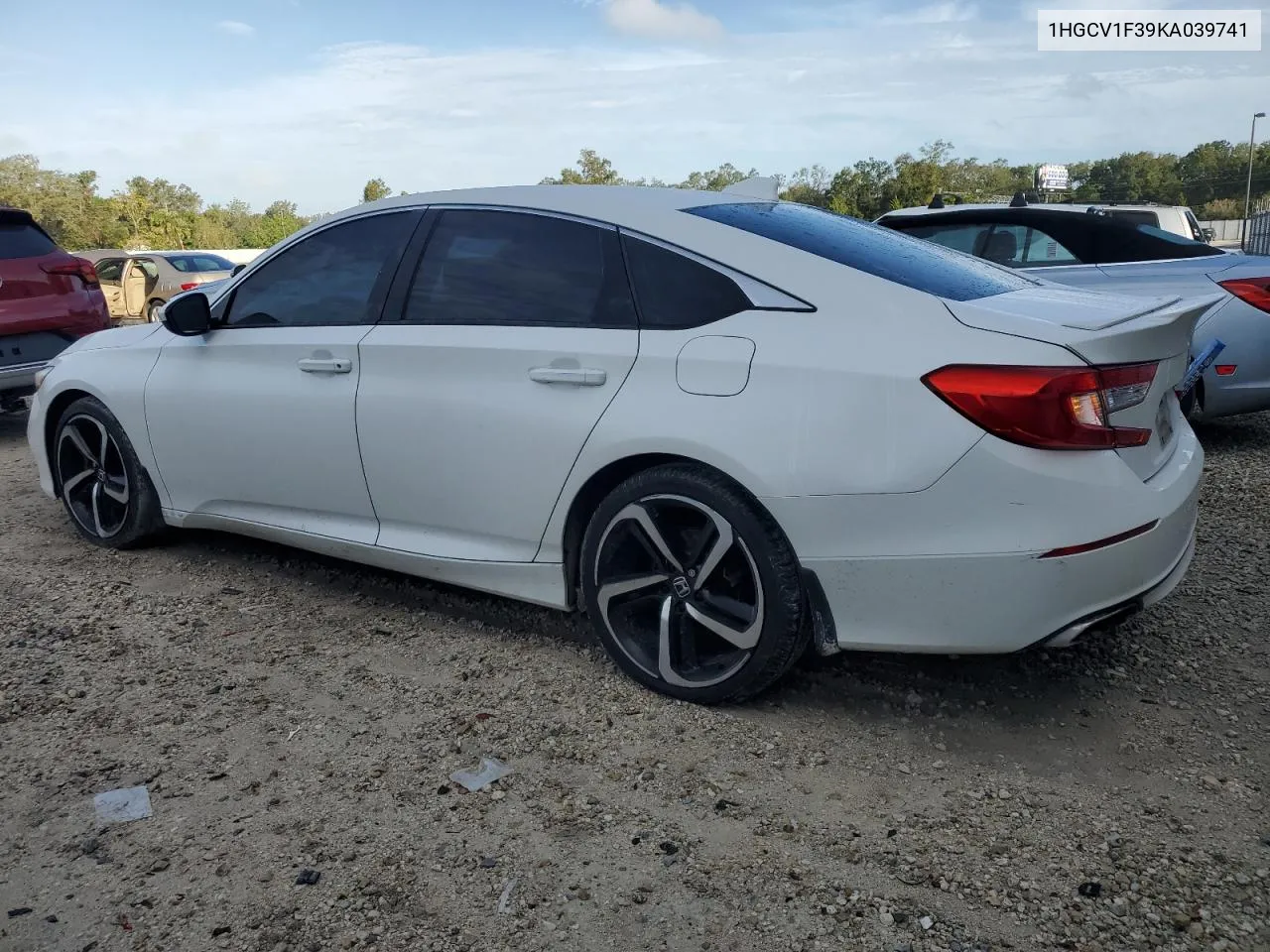 2019 Honda Accord Sport VIN: 1HGCV1F39KA039741 Lot: 76201904