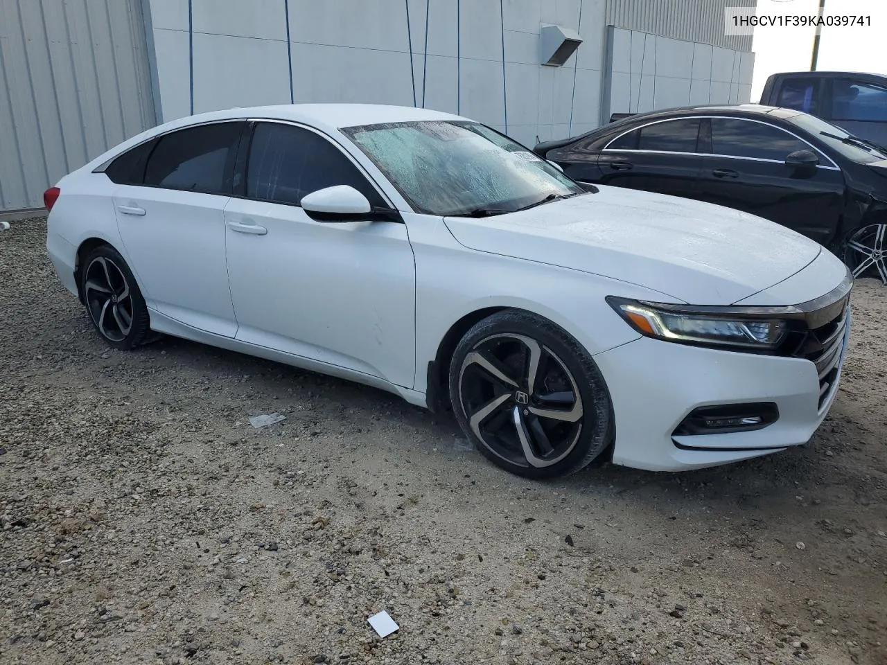 2019 Honda Accord Sport VIN: 1HGCV1F39KA039741 Lot: 76201904