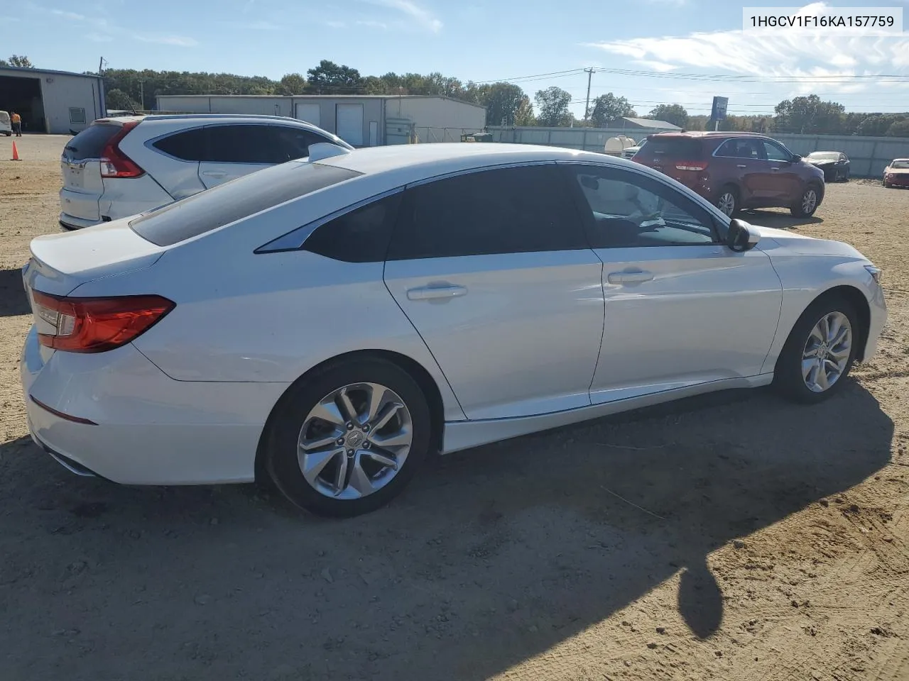 2019 Honda Accord Lx VIN: 1HGCV1F16KA157759 Lot: 76424054