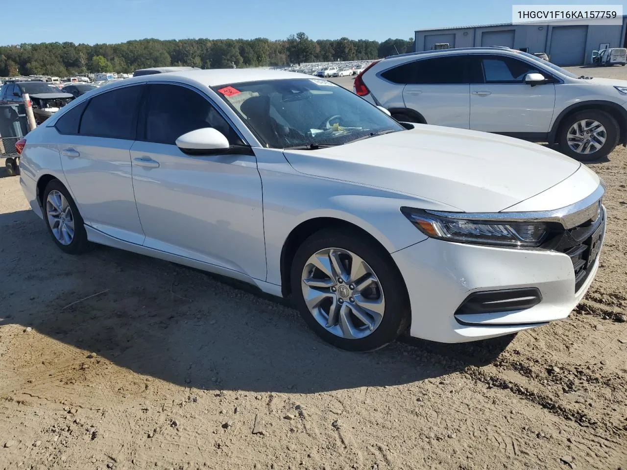 2019 Honda Accord Lx VIN: 1HGCV1F16KA157759 Lot: 76424054