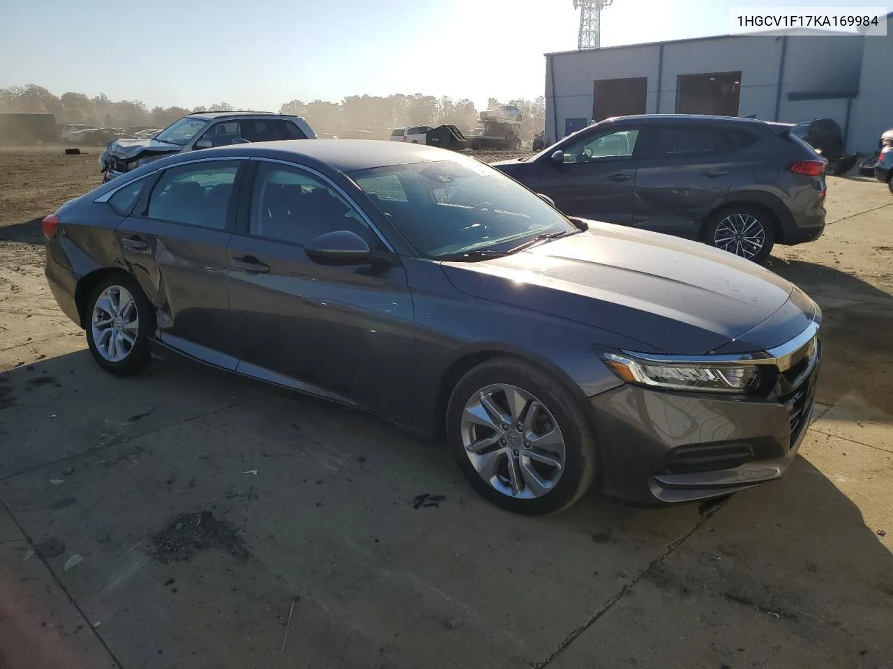 2019 Honda Accord Lx VIN: 1HGCV1F17KA169984 Lot: 76440544