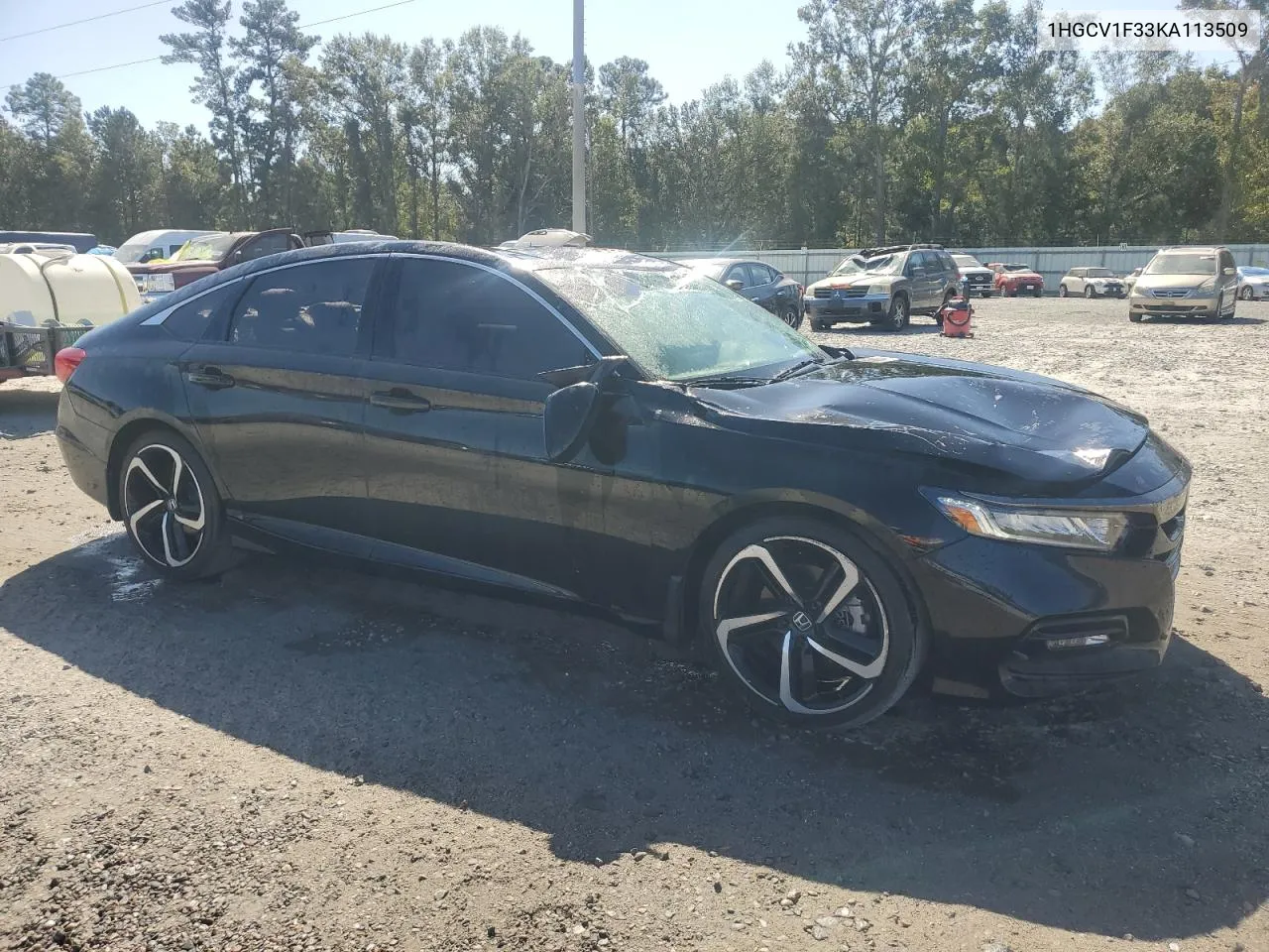 2019 Honda Accord Sport VIN: 1HGCV1F33KA113509 Lot: 76669044