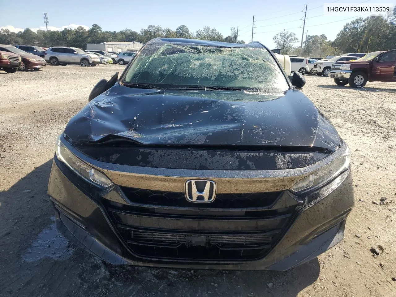 2019 Honda Accord Sport VIN: 1HGCV1F33KA113509 Lot: 76669044