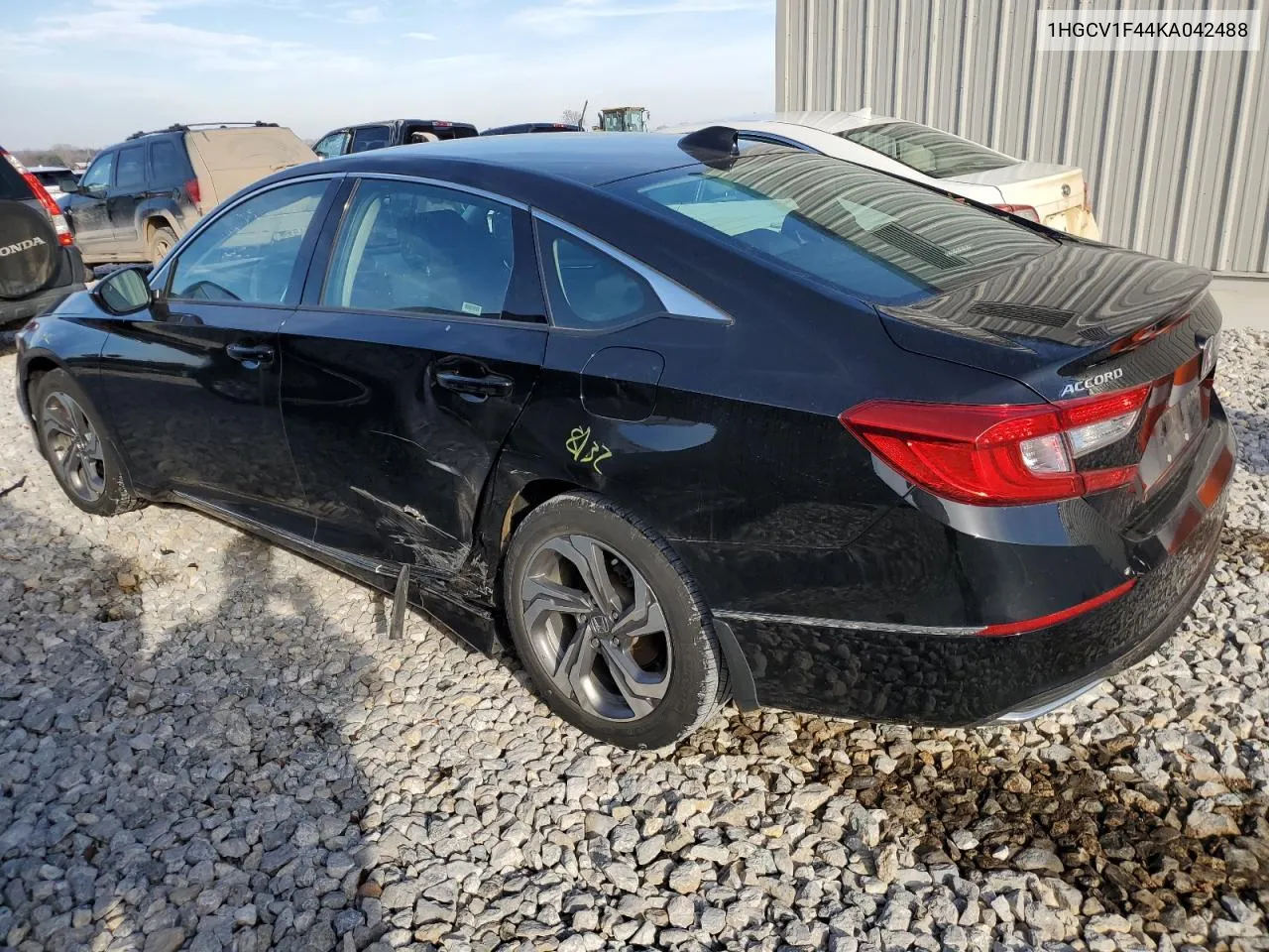 2019 Honda Accord Ex VIN: 1HGCV1F44KA042488 Lot: 76869703