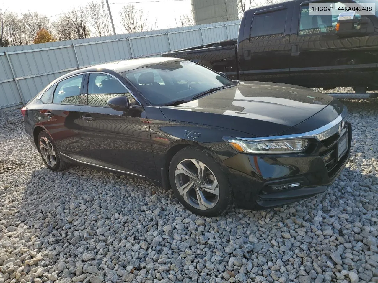 2019 Honda Accord Ex VIN: 1HGCV1F44KA042488 Lot: 76869703