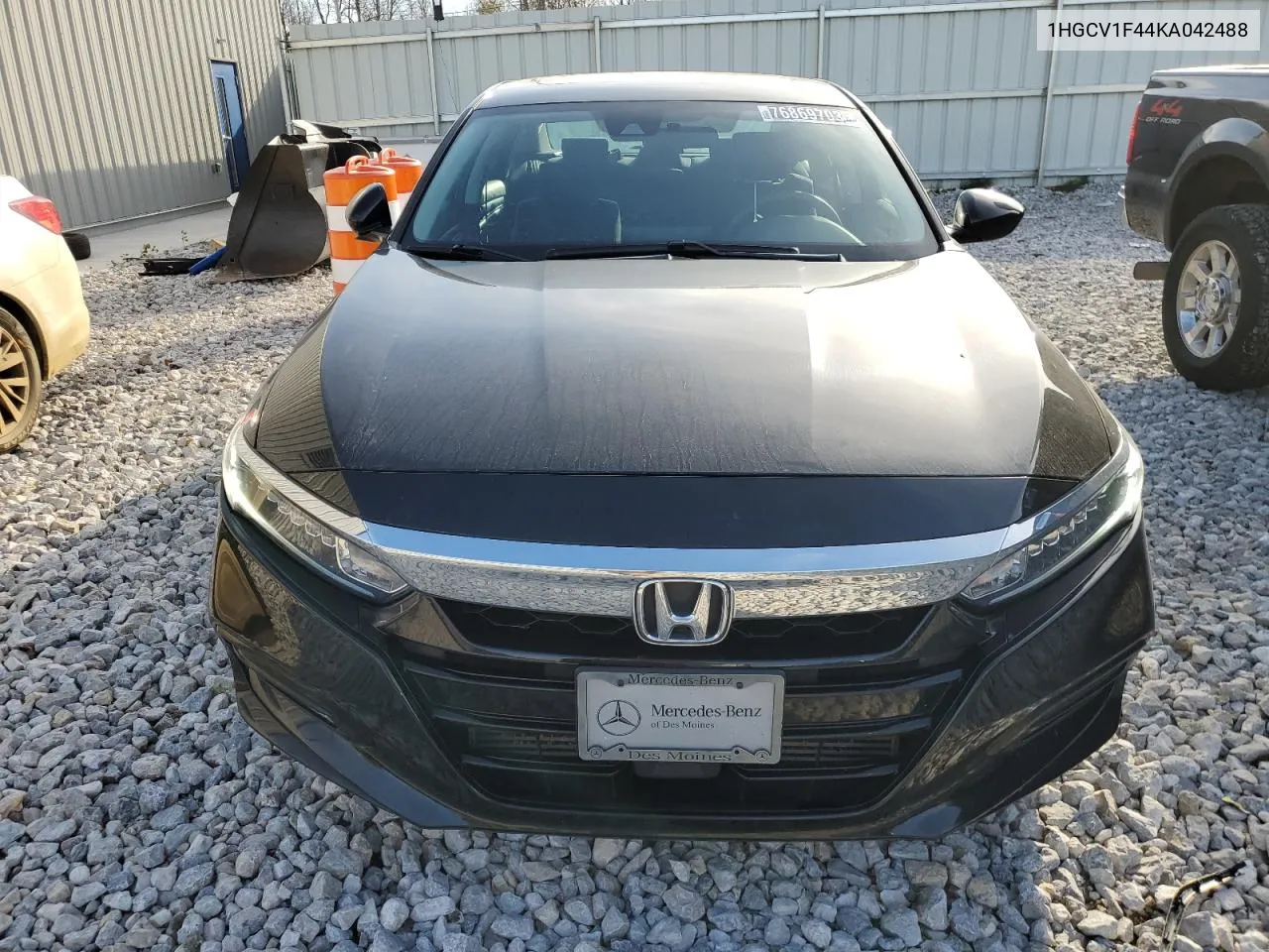 2019 Honda Accord Ex VIN: 1HGCV1F44KA042488 Lot: 76869703