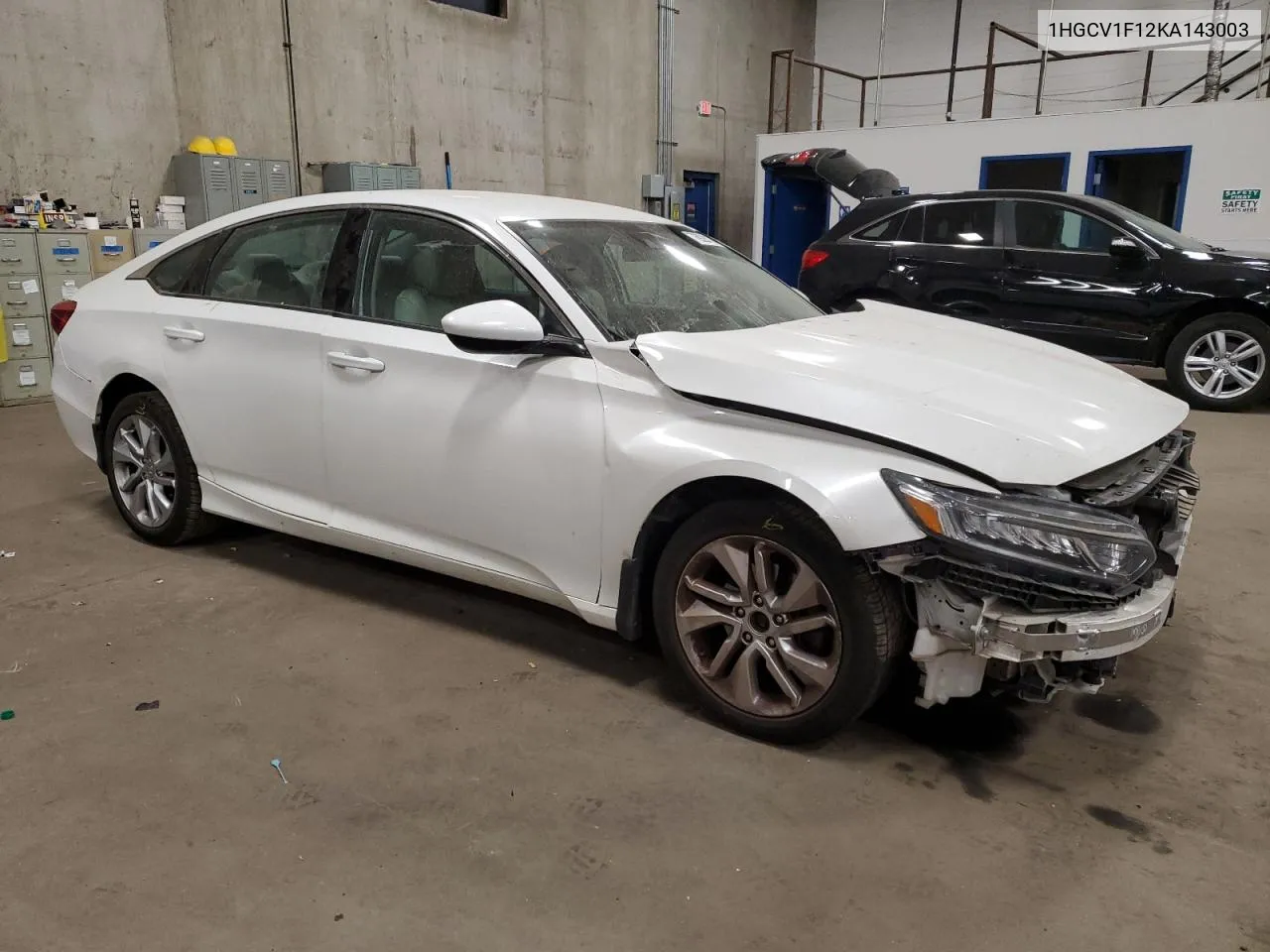 2019 Honda Accord Lx VIN: 1HGCV1F12KA143003 Lot: 76926124