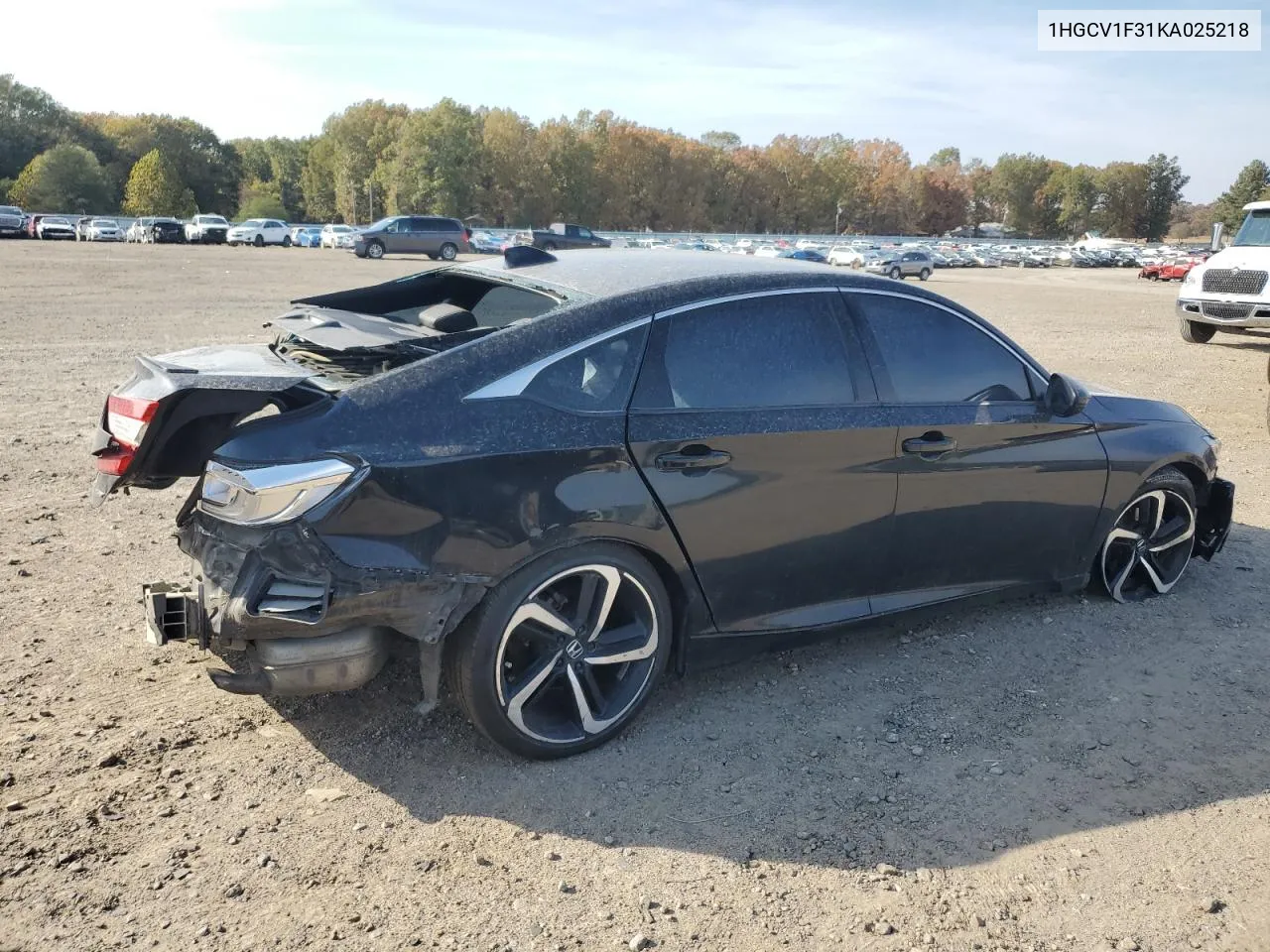 2019 Honda Accord Sport VIN: 1HGCV1F31KA025218 Lot: 77032254