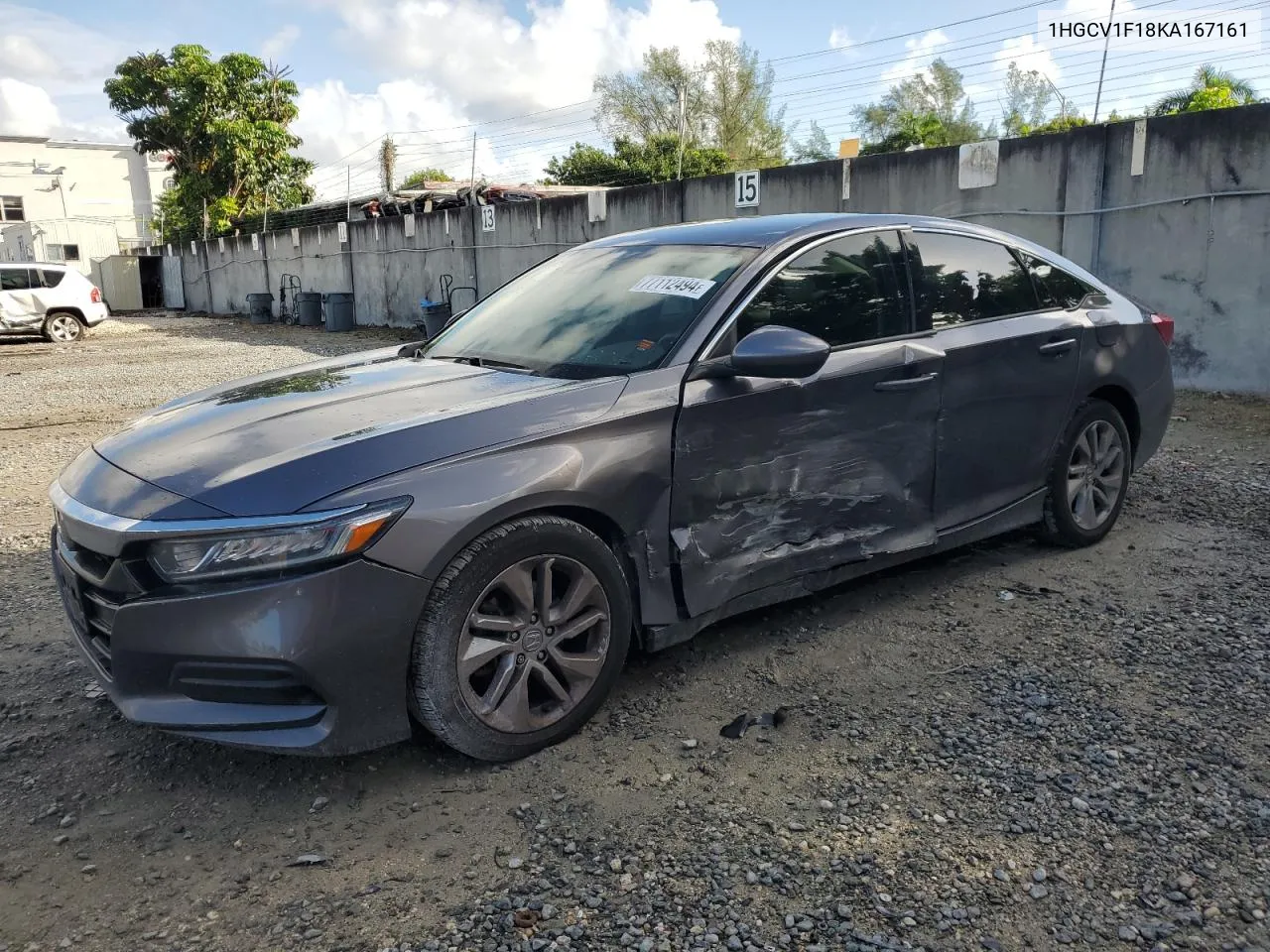 1HGCV1F18KA167161 2019 Honda Accord Lx