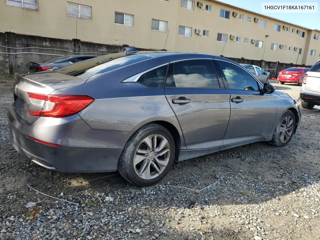 2019 Honda Accord Lx VIN: 1HGCV1F18KA167161 Lot: 77112494