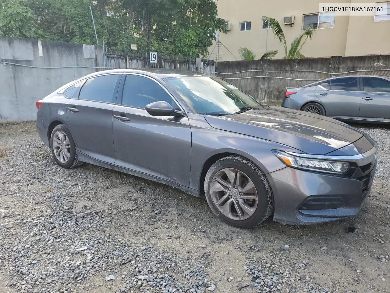 1HGCV1F18KA167161 2019 Honda Accord Lx