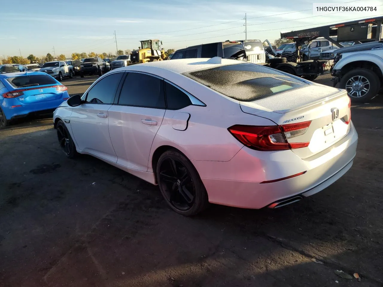 2019 Honda Accord Sport VIN: 1HGCV1F36KA004784 Lot: 77210674