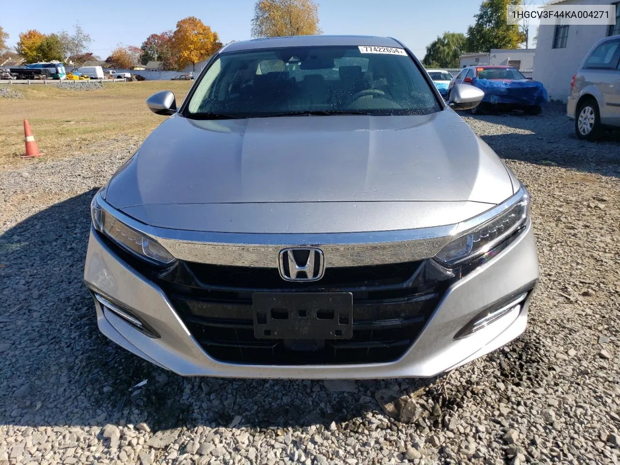 2019 Honda Accord Hybrid Ex VIN: 1HGCV3F44KA004271 Lot: 77422654