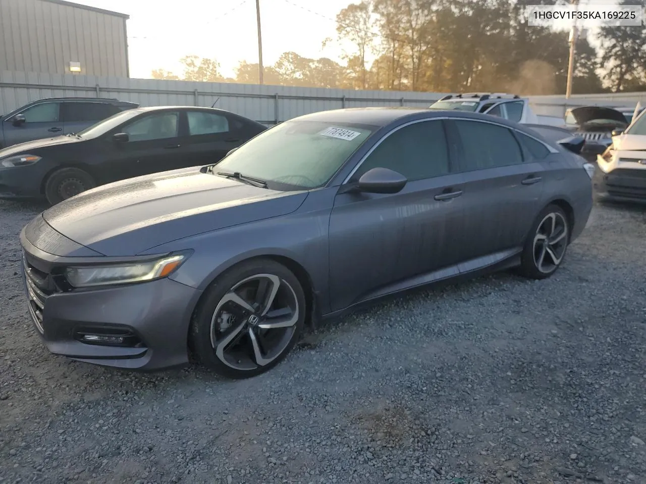 2019 Honda Accord Sport VIN: 1HGCV1F35KA169225 Lot: 77874914