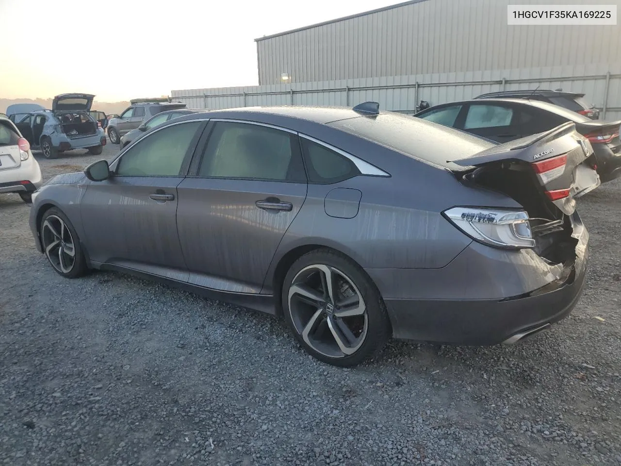 2019 Honda Accord Sport VIN: 1HGCV1F35KA169225 Lot: 77874914