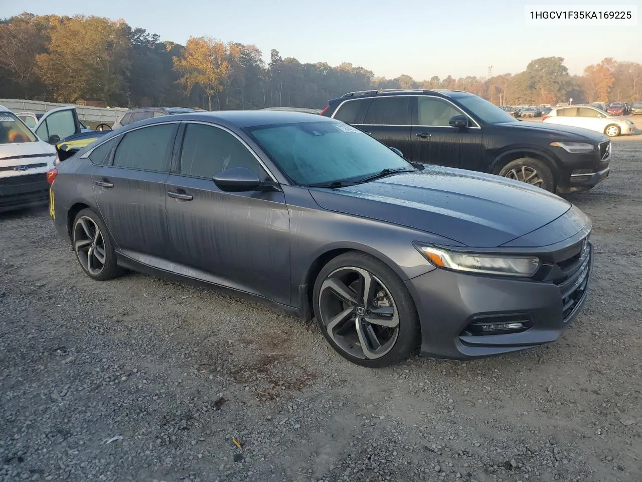 2019 Honda Accord Sport VIN: 1HGCV1F35KA169225 Lot: 77874914