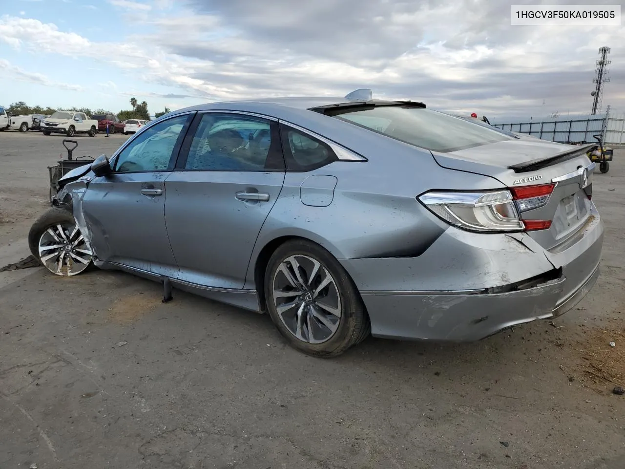 2019 Honda Accord Hybrid Exl VIN: 1HGCV3F50KA019505 Lot: 78205094