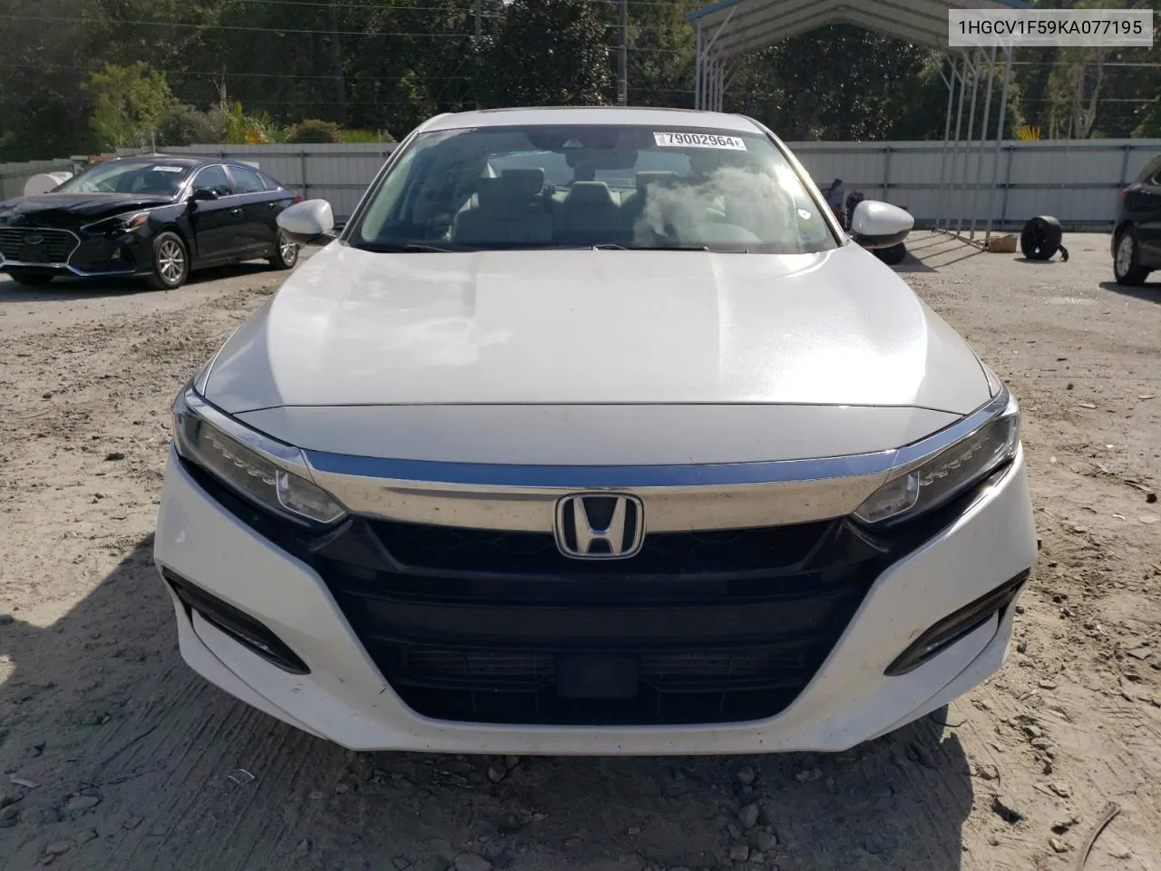 2019 Honda Accord Exl VIN: 1HGCV1F59KA077195 Lot: 79002964