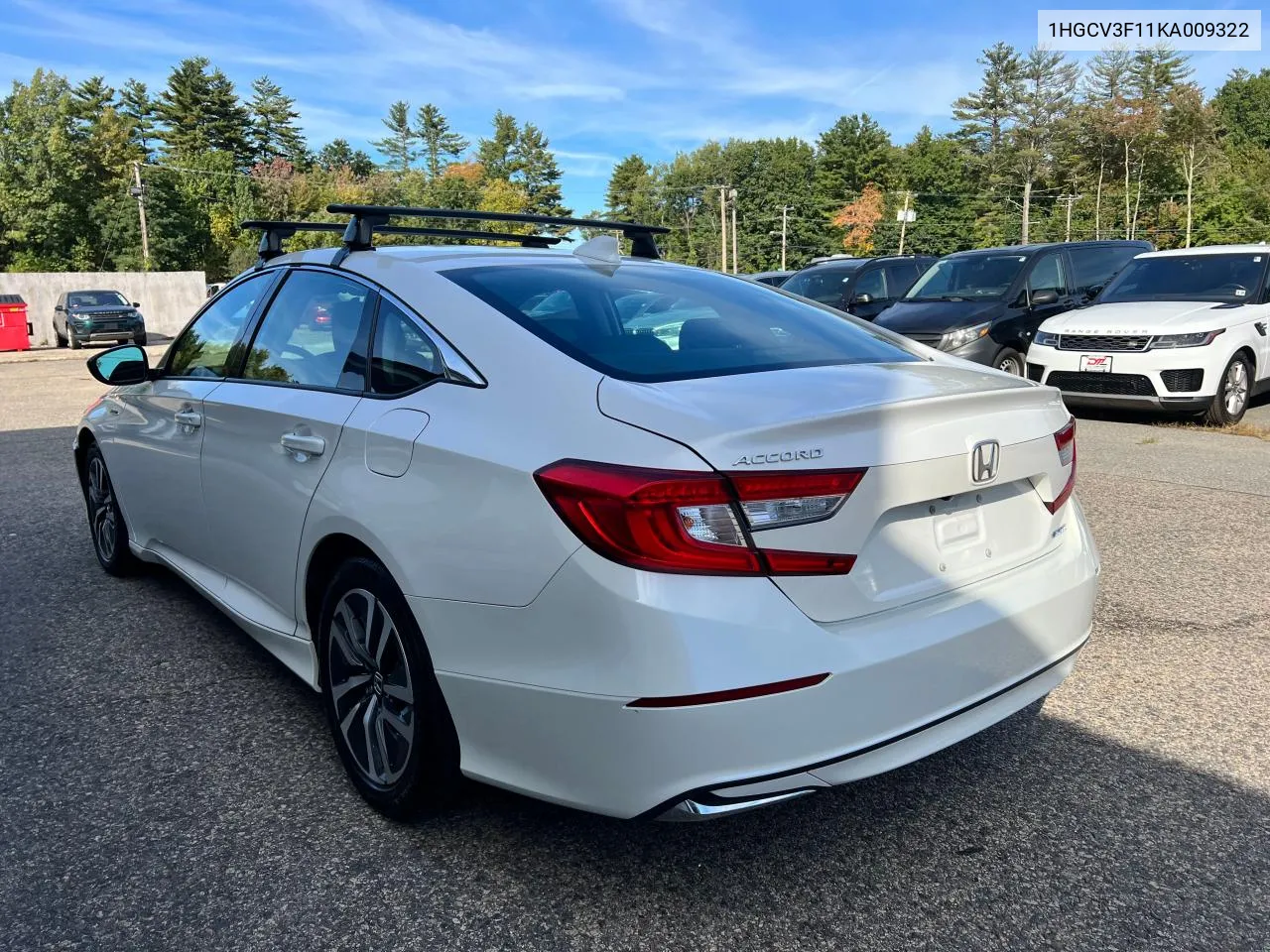 1HGCV3F11KA009322 2019 Honda Accord Hybrid