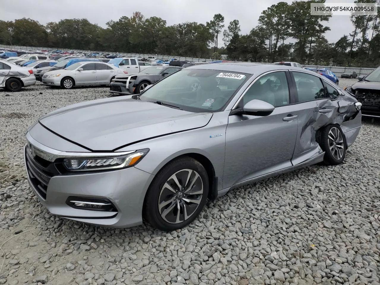 2019 Honda Accord Hybrid Exl VIN: 1HGCV3F54KA009558 Lot: 79446704