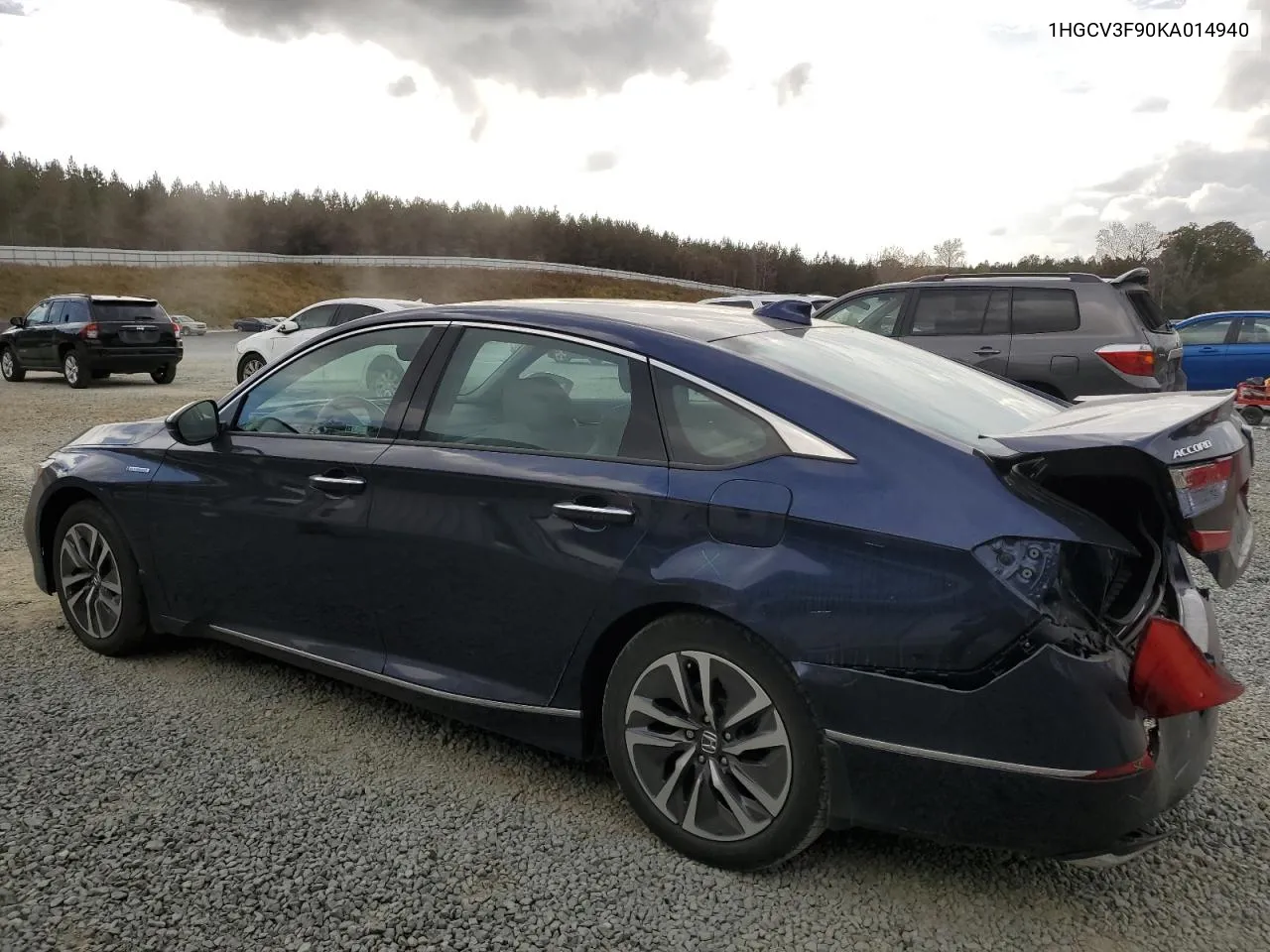 2019 Honda Accord Touring Hybrid VIN: 1HGCV3F90KA014940 Lot: 79539554