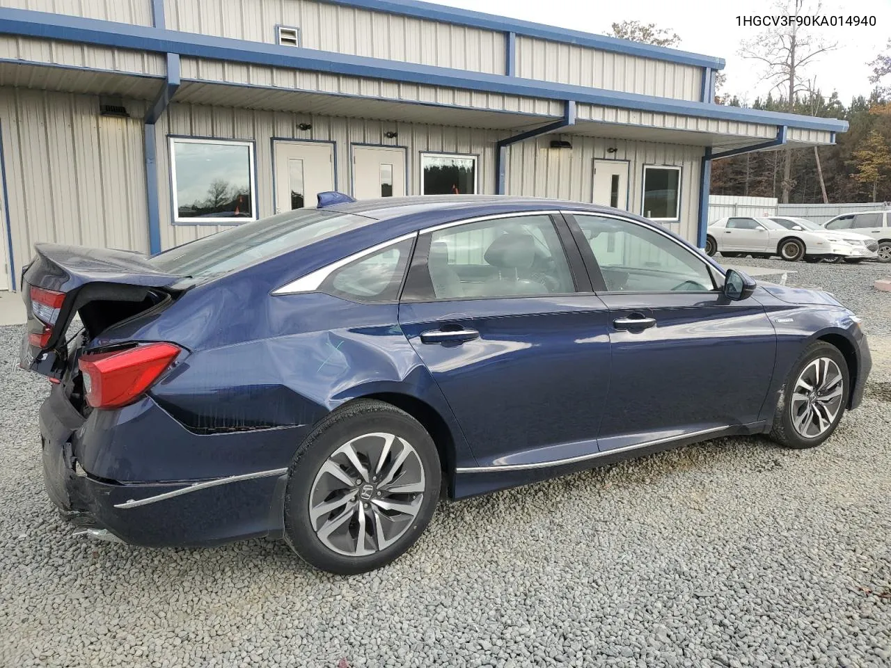 2019 Honda Accord Touring Hybrid VIN: 1HGCV3F90KA014940 Lot: 79539554