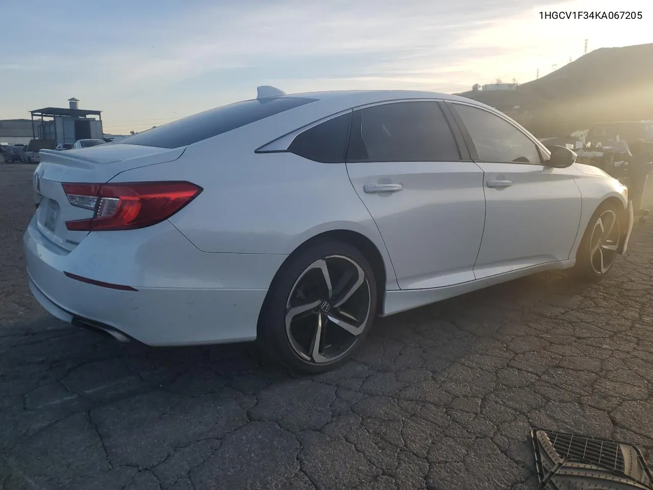 2019 Honda Accord Sport VIN: 1HGCV1F34KA067205 Lot: 79698774