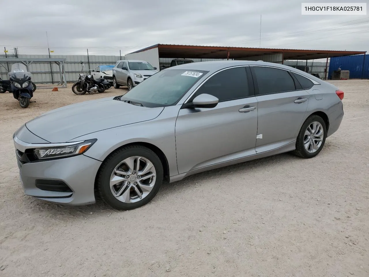 2019 Honda Accord Lx VIN: 1HGCV1F18KA025781 Lot: 79757624