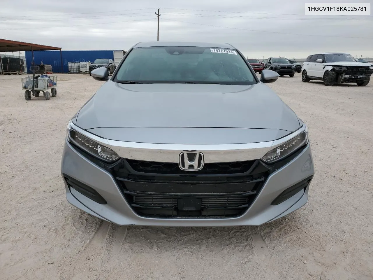 2019 Honda Accord Lx VIN: 1HGCV1F18KA025781 Lot: 79757624